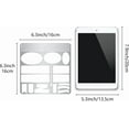 thumbnail image 2 of 6.3 Inch Metal Journal Stencil Planner Diary Notebook Lines Banners Arrow Bookmark Stainless Steel Stencils Template for DIY Painting Scrapbook Engraving Wood Burning Pyrography Habit Tracker, 2 of 7