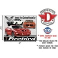 thumbnail image 2 of Pontiac Firebird Tribute Tin Sign - 16x12.5, 2 of 2