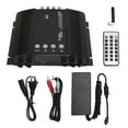 thumbnail image 2 of Amplificador de potencia del receptor, amplificador Bluetooth Amplificador de cine en casa HiFi de 4 canales Amplificador Bluetooth de alta fidelidad elaborado con cuidado, 2 of 8
