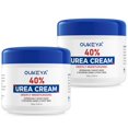 thumbnail image 1 of Crema de urea OUKEYA 40% para pies de máxima resistencia, 150 ml (2 paquetes), 1 of 7