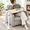 Naturalmaple, variant on Swivel Table For Recliner Chair With Tilting Top Adjustable Laptop Side Couch Slide Under Tray Tables (maple)