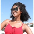 thumbnail image 4 of Gafas de Sol FEISEDY Tendencia Oversize Cuadradas con Incrustación de Perlas B2625, 4 of 7