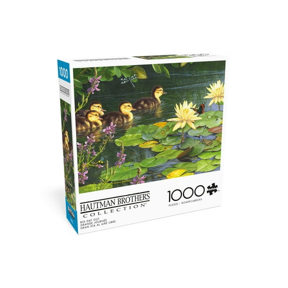 Buffalo Games Big Day Out 1000-Piece 26.75 x 19.75-Inch Interlocking Jigsaw Puzzle for Adults Ages 14 