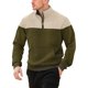 thumbnail image 2 of Ceisia Men's Regular-Fit Stand-Collar Half-Zip Color-Blocked Argyle-Textured Polyester Pullover Gift, 2 of 6