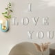 thumbnail image 4 of Adhesivos De Pared Acrílicos 3D Con Letras Grandes Para La Decoración Del Hogar. Adhesivos Y Calcomanías Con Letras Y Logotipos Artísticos. Adecuados Para La Decoración Del Hogar Diy., 4 of 5
