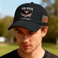 thumbnail image 5 of WKSCLPAI USA 250th Anniversary Hat - God Bless American Flag & Eagle Printed Baseball Cap, 2026 USA 250th Celebration Patriotic Hat for Men & Women, 5 of 9
