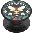thumbnail image 1 of Empuñadura para teléfono con soporte expandible PopSockets Bee Boho, 1 of 9