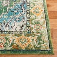 thumbnail image 3 of SAFAVIEH Monaco Vivyan Traditional Area Rug, Green/Turquoise, 8' X 10', 3 of 8