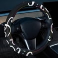 thumbnail image 2 of Christmas 14.5 Inch Printing PVC Leather Auto Accessories Steering Wheel Cover Car Wheel Cover Steering Wheel Covers, 2 of 6