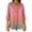 Multicolor, variant on Womens 3/4 Sleeve Tops V Neck Button Down Shirts Gradient Business Cardigan Lace Neckline Beach Outfits Yellow L