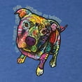 thumbnail image 2 of Dean Russo Some Angels Dog Lover Mens Premium Tri Blend T-Shirt, Vintage Royal, Medium, 2 of 6