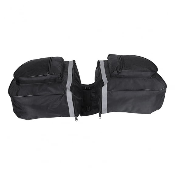 25L Bike Rear Seat Bag Waterproof Double Side Pannier Bag Large Capacity Luggage Bag With Reflect Strip For Mountain Road Bike