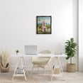 thumbnail image 2 of Stupell Industries Garden of Earthly Delights Left Panel Detail Hieronymus Bosch Painting Painting Jet Black Floating Framed Canvas Print Wall Art, Design by one1000paintings, 2 of 5