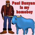 thumbnail image 2 of CafePress - Paul Bunyan Is My Homeboy Infant Bodysuit - Baby Light Bodysuit, Size Newborn - 24 Months, 2 of 4