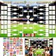 thumbnail image 1 of Póster YXYOUNG Calendario del Mundial 2026 69 x 102 cm, 1 of 7