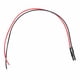 thumbnail image 2 of 10 piezas de luz LED multicolor de 12 V y 3 mm, cable de luz LED multicolor con cable de diodo emisor, lámparas LED de 20 cm y 0,06 W(Rojo), 2 of 14