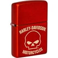 thumbnail image 1 of Zippo 48603 Harley-Davidson Laser Skull Genuine Windproof Lighter, 1 of 5