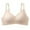 Beige, variant on Bigersell Cross Back Bras for Women Summer Tube Tops Bra Balconette Bra Style R3111 V-Neck Seamless Bras Hook and Eye Bra Closure Women Size Plus Size Bralette Coffee S