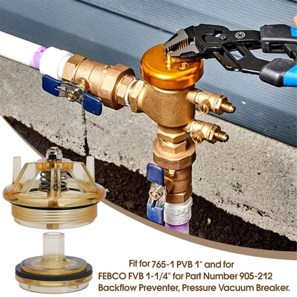 905-212 Bonnet Repair Kit Replacement for 765 CBV & DBV PVB 1Inch & 1-1/4Inch Vacuum Breakers & Back Flow Preventer
