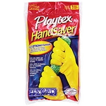 Playtex Handsaver Latex Gloves, Large