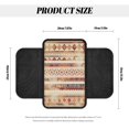 thumbnail image 6 of Chririnla Geometric Southwestern Pattern Car Armrest Cover with Side Storage Car Arm Rest Covers for Vehicle Interior, Comfortable Center Console Cushion Pad Sedan, 6 of 6