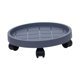 thumbnail image 2 of Soporte para plantas con ruedas para mover macetas, base transpirable, carrito redondo silencioso para flores Diámetro 30 cm, 2 of 8