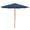 Navy, variant on Topcobe 10 Feet Patio Umbrella with 8 Wooden Ribs and 3 Adjustable Heights, Outdoor Patio Table Umbrella for Garden Backyard Pool Deck-Wine