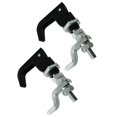 thumbnail image 1 of Latch WJSKDQ Lift and Turn Compression Black con recubrimiento en polvo, 1 of 9