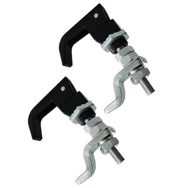 Latch WJSKDQ Lift and Turn Compression Black con recubrimiento en polvo