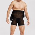 thumbnail image 4 of Wancir Men's Sheer Compression Underwear Semi-Transparent Body Shaping Design with Elastic Waistband for Workout & Daily Wear, 4 of 4