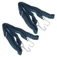 thumbnail image 2 of 2pcs Bike Luggage Bungee Strap Adjustable Elastic Bungee Cord Straps with Hooks, 2 of 9