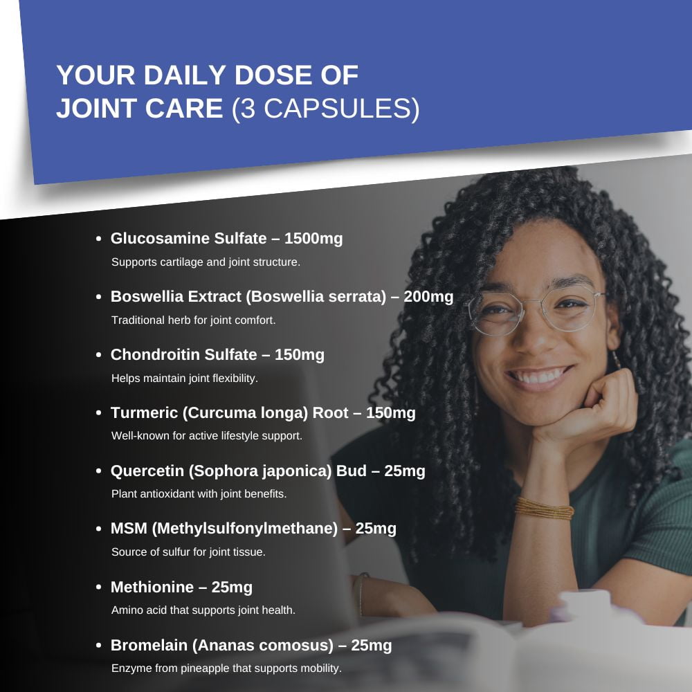Intelligent Labs Glucosamine Chondroitin MSM Complex with Turmeric & Boswellia | Joint Support | 180 Capsules (60-Day Supply)