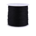 thumbnail image 3 of 100M x 0.8mm Nylon Chinese Knot Cord Rattail Macrame Shamballa Thread String Black Chinese Knot Cord, 3 of 4