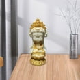 thumbnail image 3 of AMLESO Buddha Sculpture Crafts Mini Buddhism Figurine for Desktop Living Room Shelf, 3 of 8