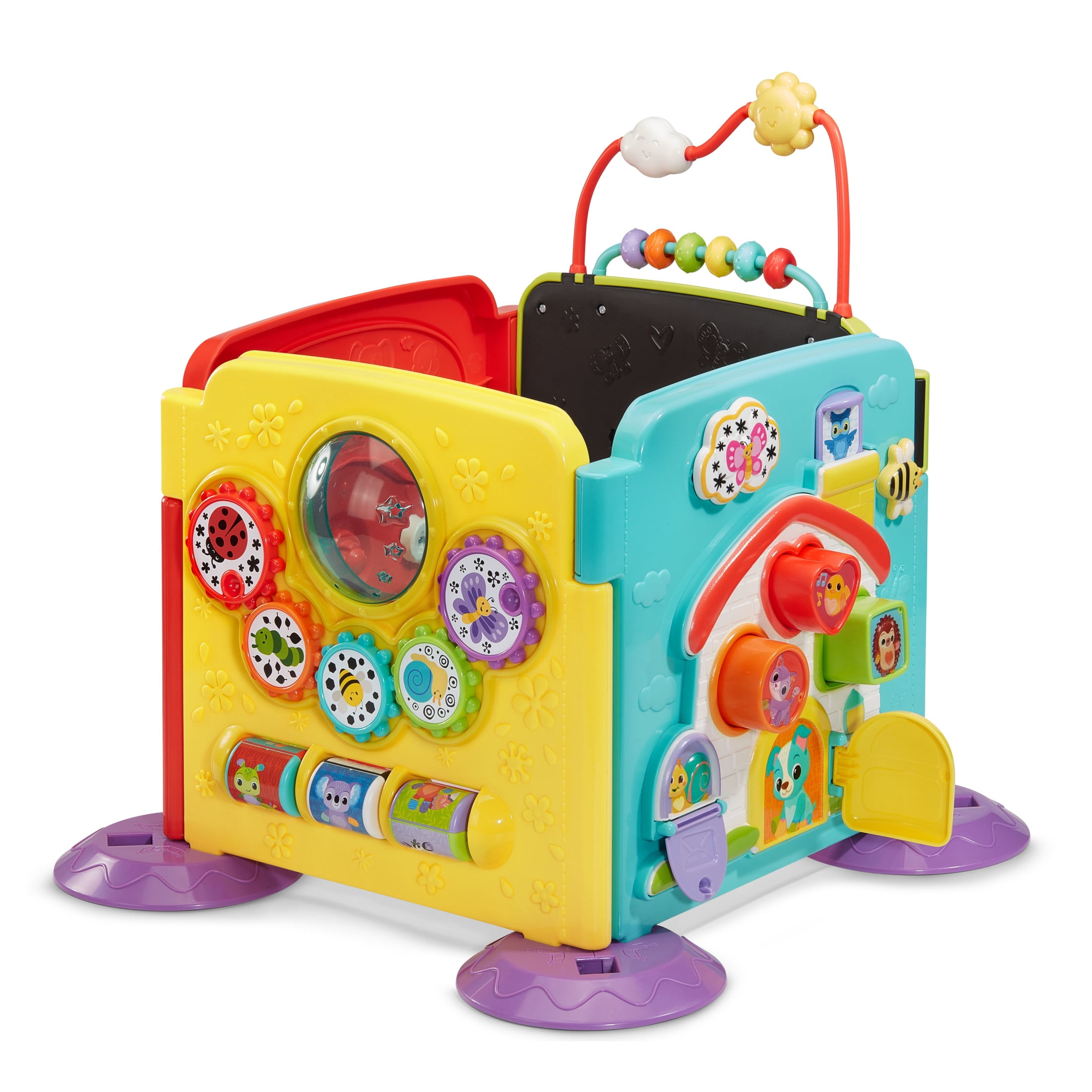 VTech Baby 4-in-1 Steps & Stages Activity Center with Accessories, Ages 3 to 24 months