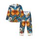 thumbnail image 1 of Balery Spring Butterfly Flowers Pijama para Hombre de Dos Piezas con Manga Larga, Conjunto de Dormir y Descanso Suave con Bolsillos-X-Large, 1 of 7