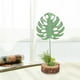 thumbnail image 2 of 2 piezas de planta artificial Monstera Deliciosa, palmera tropical de imitación, planta de queso suizo falso, árbol artificial en maceta para decoración del hogar, oficina y sala de estar, 2 of 8