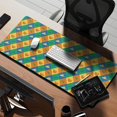 thumbnail image 2 of Long Mouse Pads for Desk,Colorful Checkered Dinosaurs Pattern Desk Mats on Top Of Desks, Desk Mouse Pad Extra Large with 3mm Non-Slip Base and Stitched Edge for Gaming,Office,Work,Home 35.4"x15.7", 2 of 6