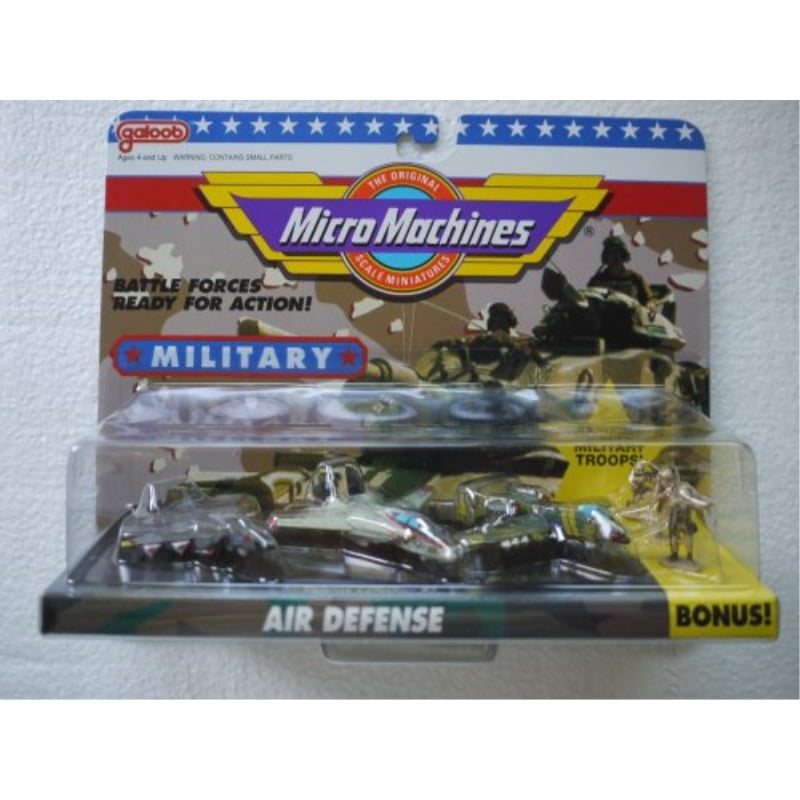 micro machines air defense 3 military collection