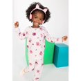 thumbnail image 2 of Garanimals Toddler Girl Long Sleeve Print Fleece Sweatshirt, Sizes 2T-5T, 2 of 8