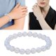 thumbnail image 2 of Blanco Moonlights Pulsera Moonlights Piedra Mano Cuerda Moda Adornos de la Mano de la Mujer, 2 of 8