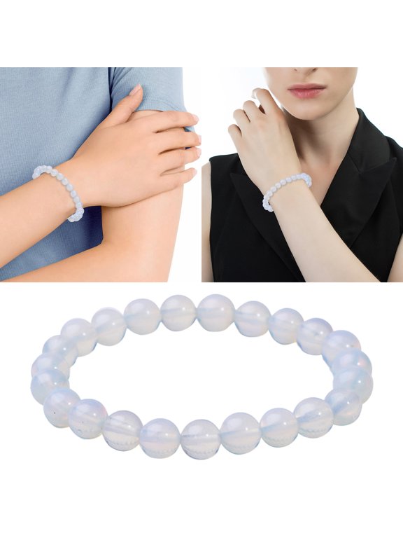 EOND Bracelets for Women White Moonlights Bracelet Moonlights Stone Hand String Fashion Simple Women's Hand Ornaments