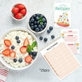 thumbnail image 1 of Planificador de comidas magnético y lista de compras para frigorífico | 52 hojas sin fecha para desprender | Organizador semanal de comidas con 25 tarjetas de recetas de cocina | 7x10 pulgadas, 1 of 7