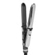 thumbnail image 3 of Plancha alisadora y rizadora para peinados con calidad de salón, plancha para el cabello para mujer con enchufe estadounidense gris, moldeadora de cabello 2 en 1, 3 of 8