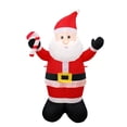thumbnail image 1 of Jeco CHD-OD051 6 ft. White Santa Inflatable, 1 of 1
