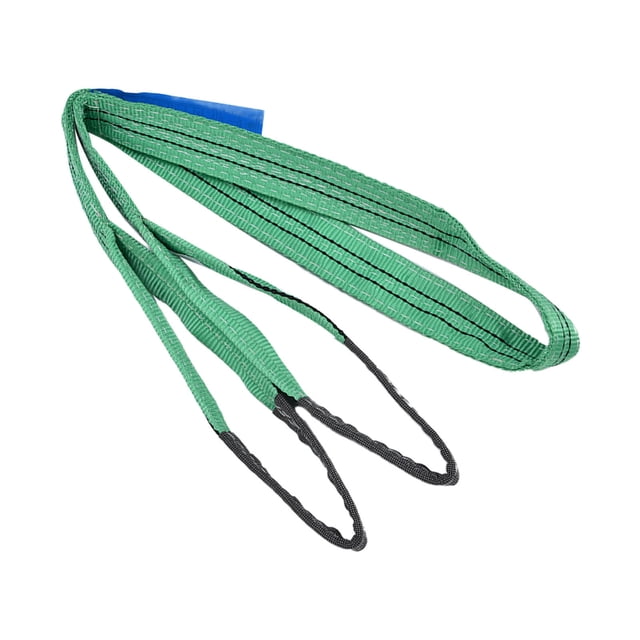 2T Élingues de Levage Plates Colorées, Sangles de Levage Élingues de Levage, Sangles d'Élingues de Levage Élingues Épaissies de Toile de Polyester Élingues d'Oeil Industriel de Haute Résistance