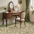 thumbnail image 4 of Garvee 8'x10' Vintage Floral Area Rug Washable Non Slip Carpet, Stain Resistant Accent Rug for Living Room Farmhouse Dining Room, Pink Green, 4 of 9