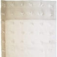 thumbnail image 2 of Bathroom and More Collection Beige Sheer Curtains, 28” x 36” (2 Panels), 2 of 4