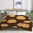 thumbnail image 3 of Yibo Green Cactus Blanket Flannel Soft and Comfortable Anti-static Bed Sofa Blanket, 3 of 7