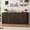 Brown, variant on Blotout 70" Fluted Buffet Cabinet Sideboard with Storage, Large Credenza with 3 Drawers, 4 Doors and Shelves, Wood Modern Farmhouse Sideboard for Kitchen and Living Room